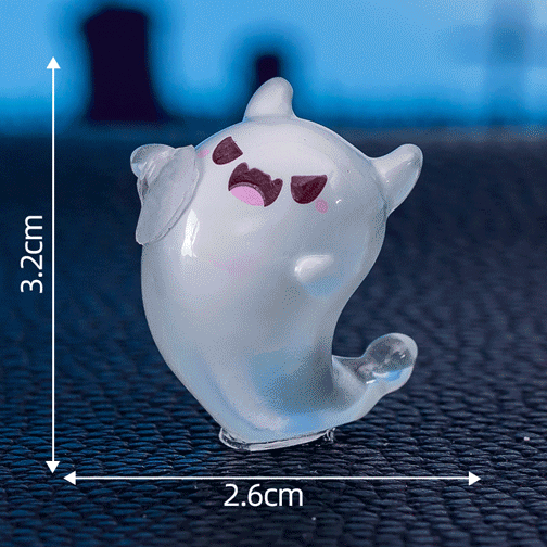 Halloween Mini Cute Ghost Glow in The Dark