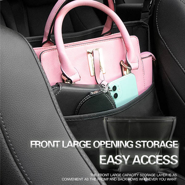 (🌲Early Christmas Sale- SAVE 48% OFF)Car Large Capacity Leather Storage Bag(buy 2 get free shipping)