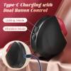 Upgraded Rose Mouth-Shaped Biting Clit Nipple Stimulation Vibrators