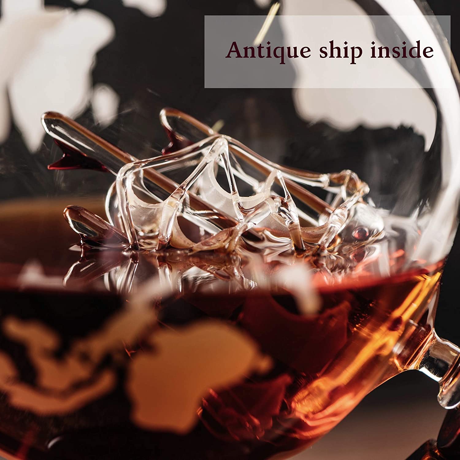 🔥Hot Sale 50% OFF🔥Globe Decanter With Ship