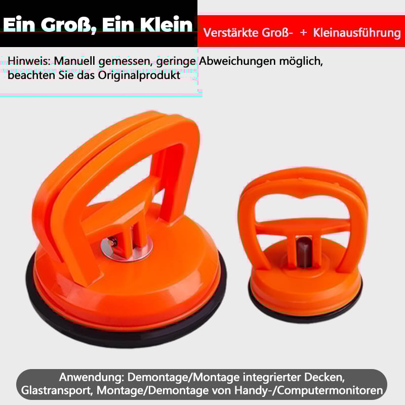 (2er-Pack)🔥 Auto-Dellenzieher – wiederverwendbarer Mini-Saugnapf, tragbarer Griffheber für die Reparatur von Autodellen und Glas