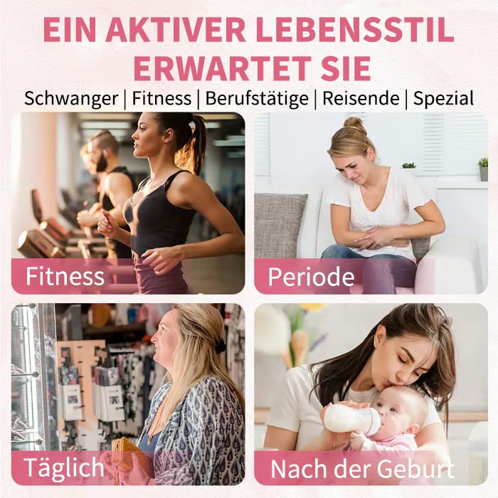 ✨Letzter Tag Kaufe 1 und erhalte 3 Packungen (JE NUR 6,33 €)🔥Damen-Slip mit hoher Taille und Bauchkontrolle aus reiner Baumwolle in Übergröße