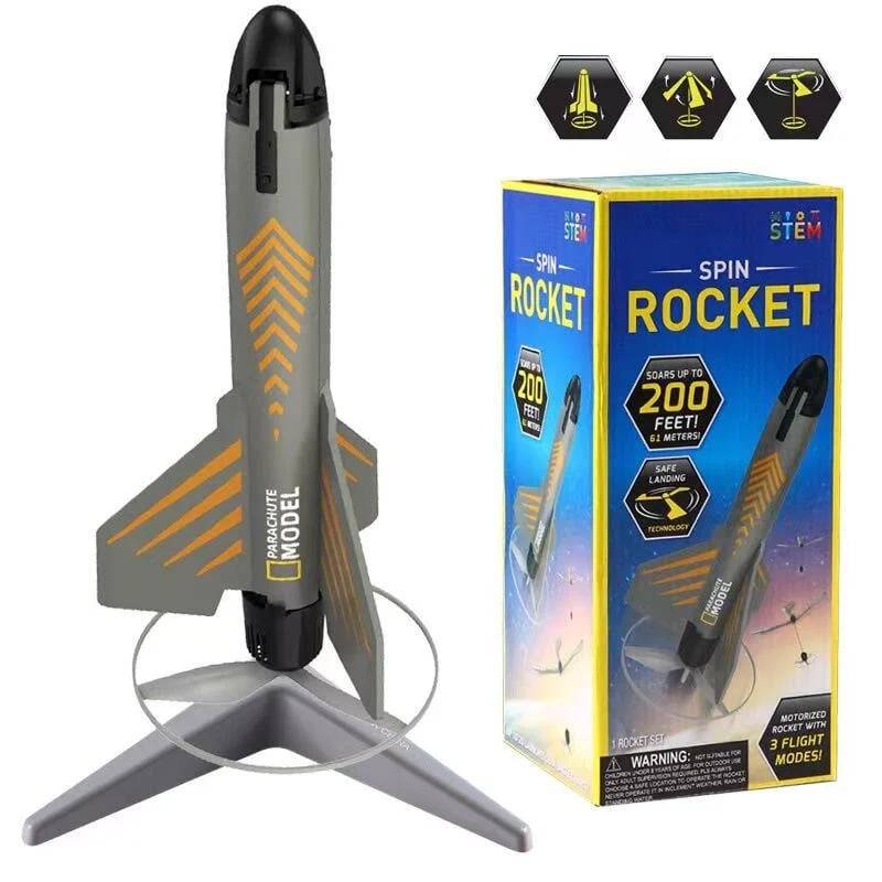 2024 New Educational Toys🔥 National Geographic Rocket Launcher for Kids-Space Toy🚀