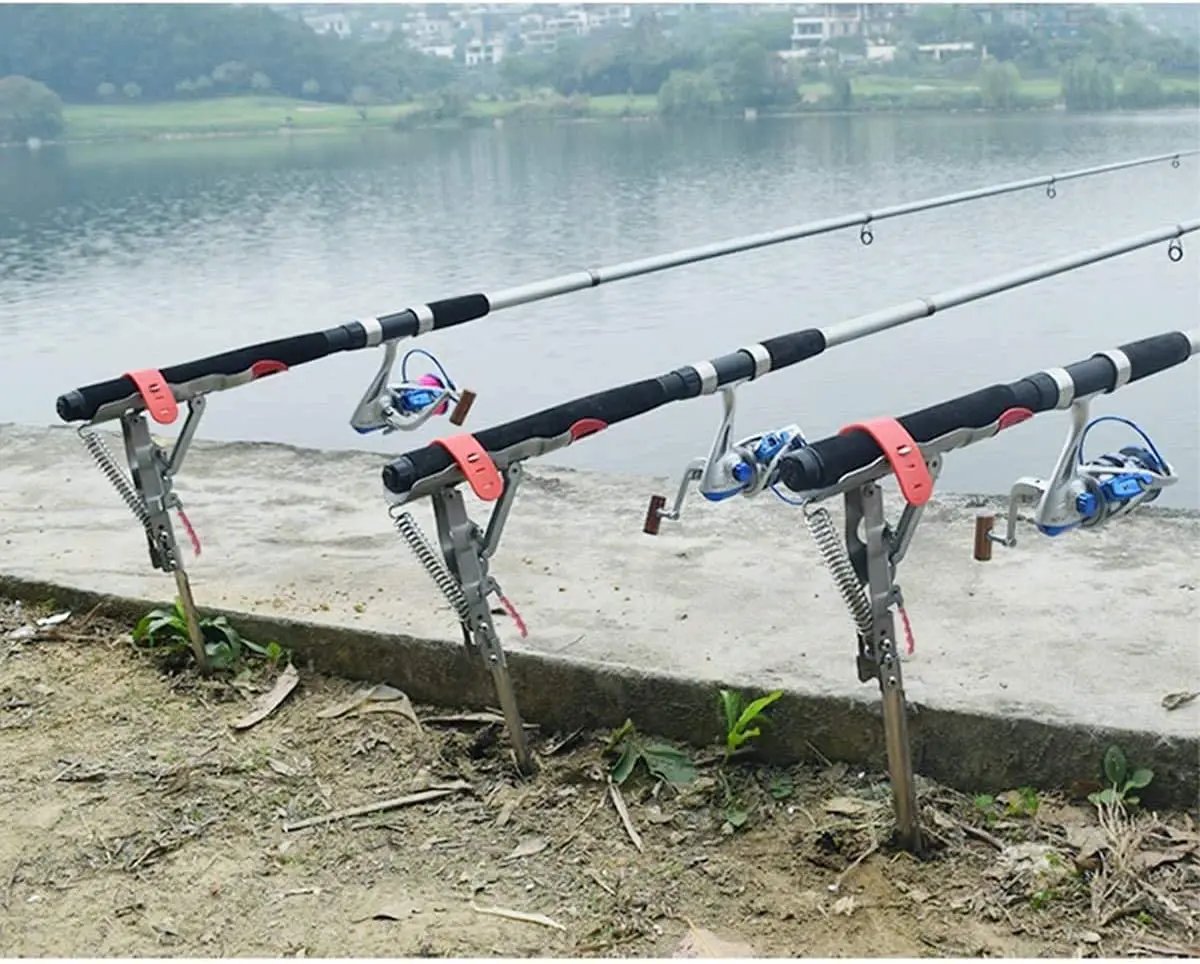 🎣(Last Day Promotion - 50% OFF) 🔥 Automatic Fishing Rod Holder, BUY 2 FREE SHIPPING