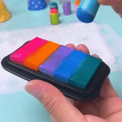 (🔥Last Day Promotion- SAVE 49% OFF)DIY Sponge Finger Painting Kit-BUY 2 FREE SHIPPING