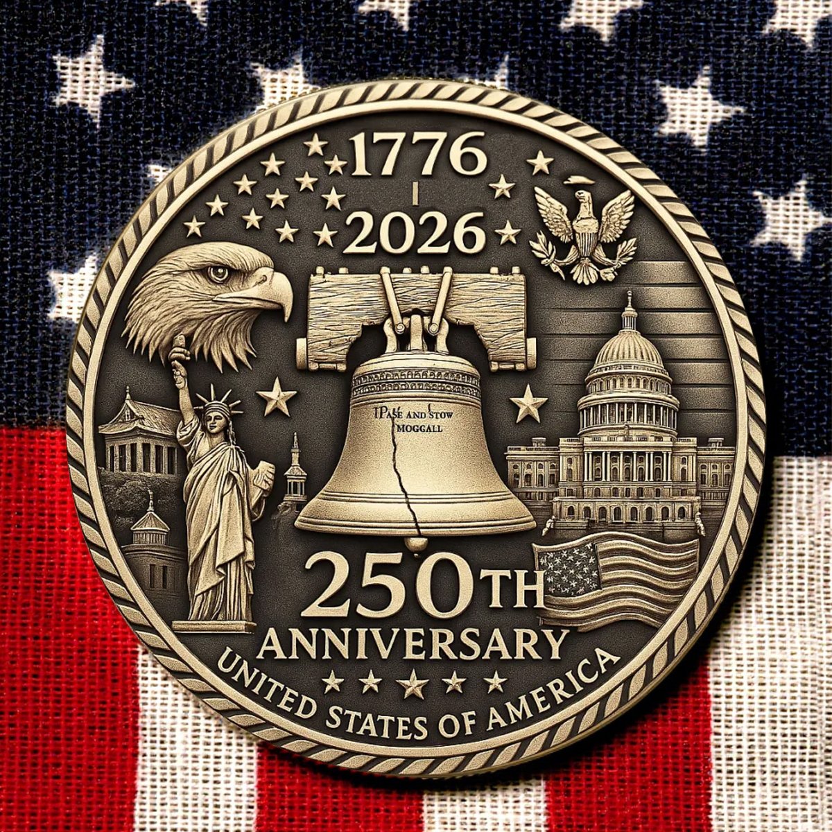 🔥Commemorative 250th Anniversary U.S.Coins🎉