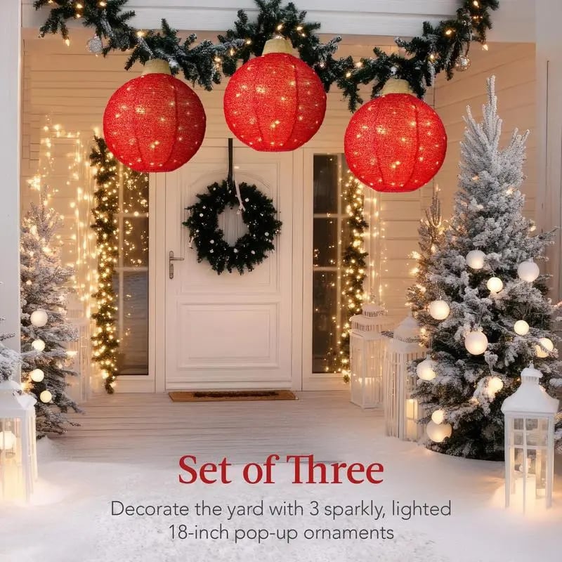🔥Last Day Promotion 50% OFF🔥Hanging Pop-Up Outdoor Christmas Ornaments