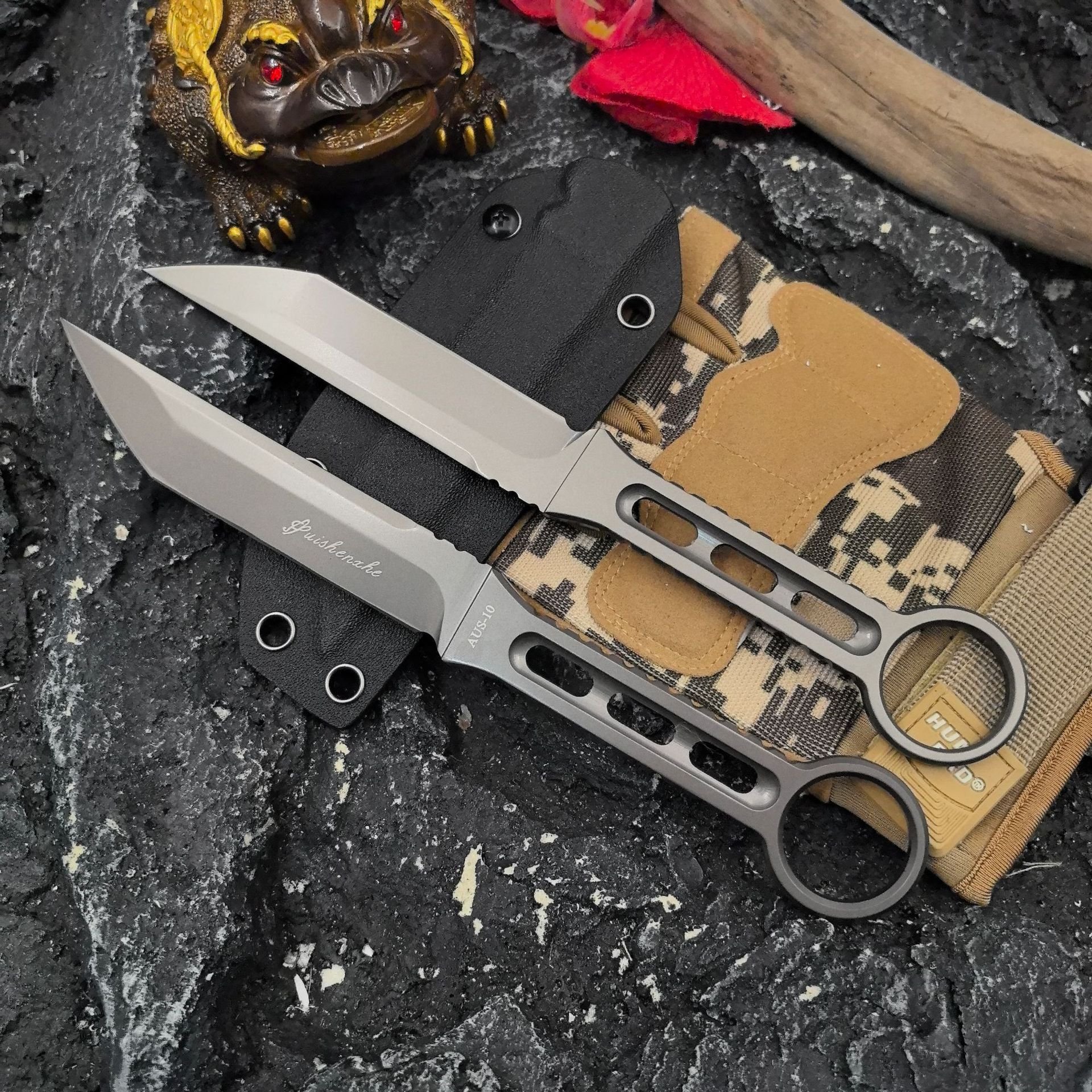 T-Ray DC53 Full Tang Fixed Blade Knife