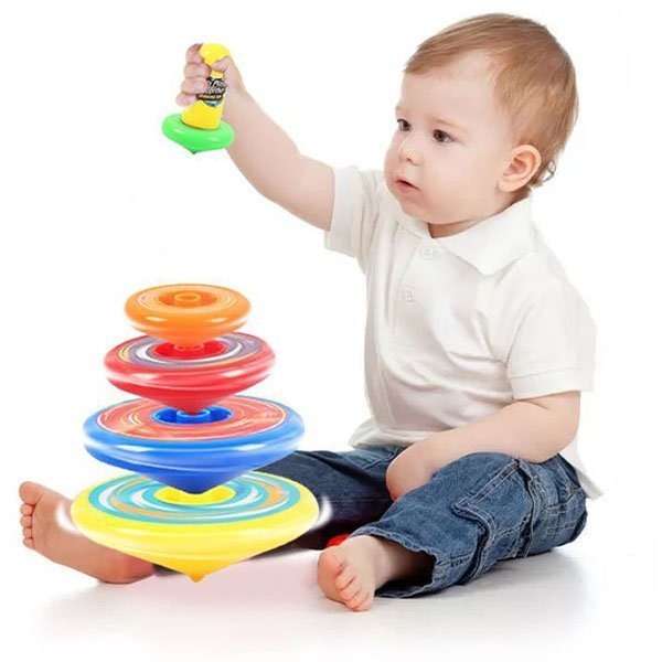 (🎅Early Christmas Sale- 50% OFF) Stackable Spinning Top- Buy 3 Get Extra 15% OFF & Free Shipping