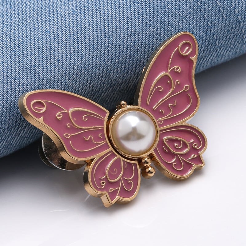 🎁Letzter Tag: 1 kaufen, 1 gratis bekommen🦋2er-Pack abnehmbare Schmetterlingsclips