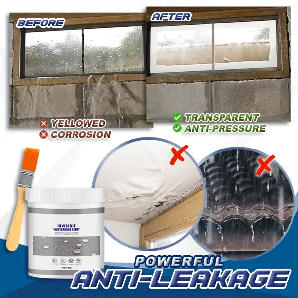 (⏰Last Day Promotion-60%OFF)Waterproof Anti-Leakage Agent(Buy 1 get 1 Free)