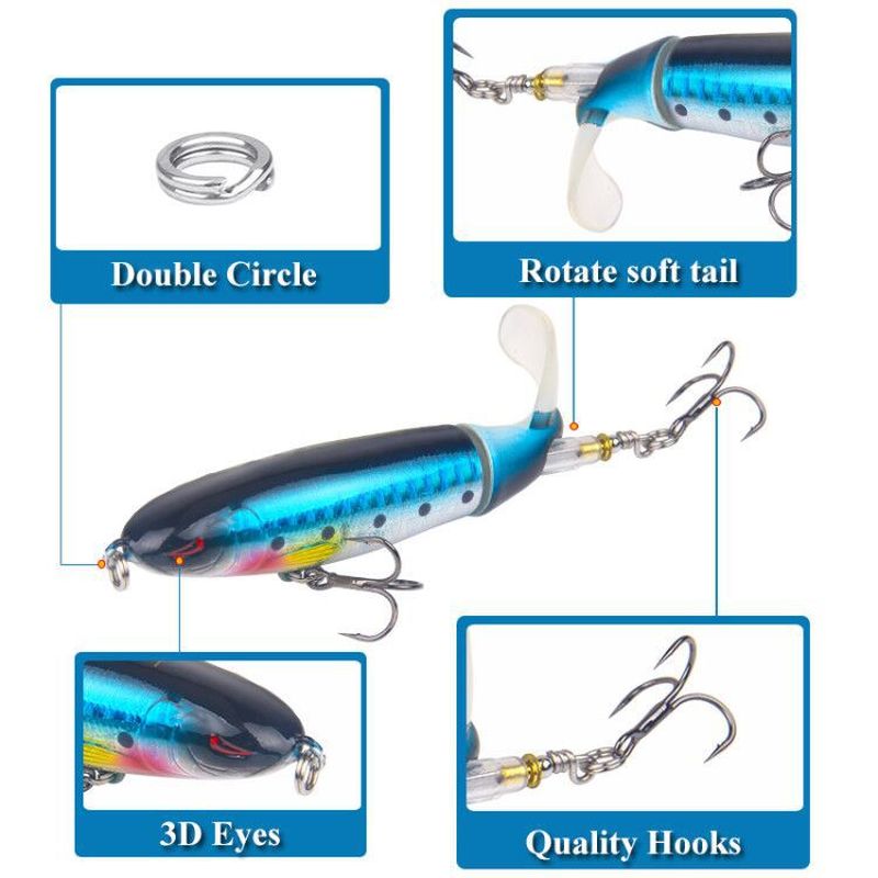 Realistic Poper Fishing Lure