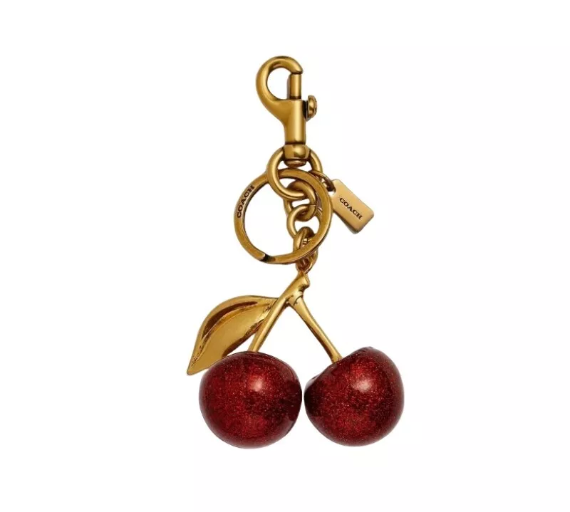 Cherry Bag Charm KeyChain-Buy 2 Free Shipping