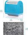 Privacy Protection Roller Stamp