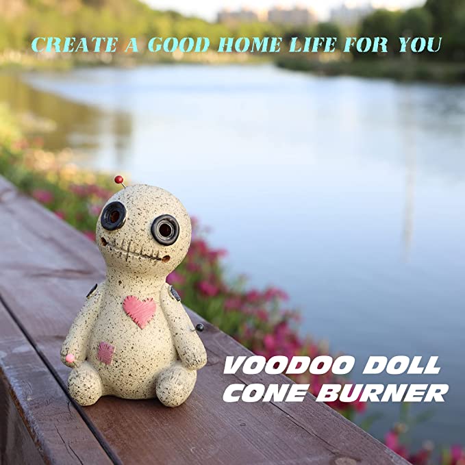 🎃Halloween Promotion 49% Off - Voodoo Doll Cone Incense Burner👻