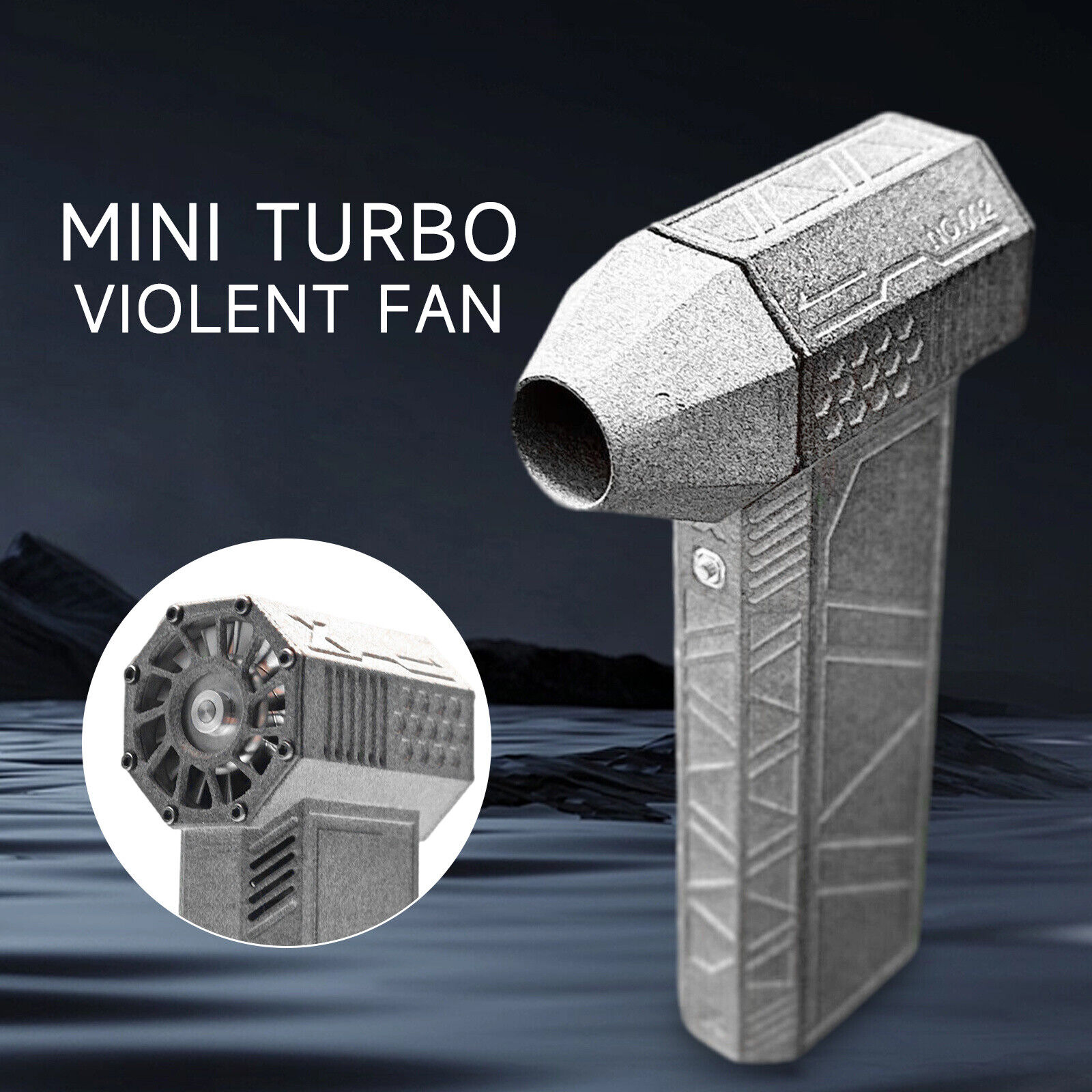 Last Day 49% OFF - Mini Turbo Jet Fan (100000 RPM 45m/s)