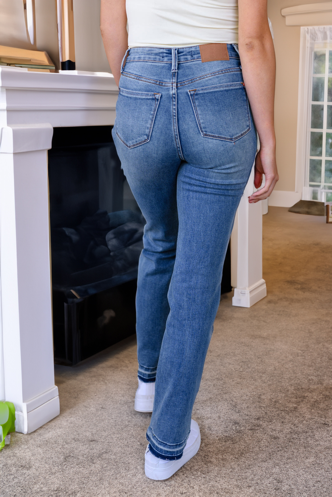 High-Rise Tummy Control Bootcut Jeans (Buy 2 Free Shipping)