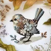 Flower Winter Bird Cross Stitch Kit