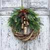 🎄🎅Christmas Presale - 49% OFF🎄-armhouse Christmas Wreath, Boho Wreath, Holiday Wreath