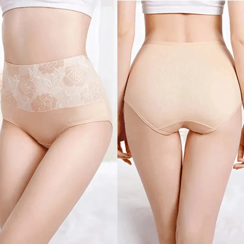 ✨3Packs 29.97$✨ Cotton High Waist Abdominal Slimming Hygroscopic Antibacterial Underwear