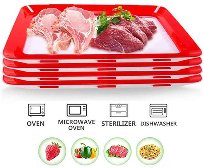 🎄TikTok Christmas Sale - 70% OFF✨Reusable Food Preserving Tray🥰