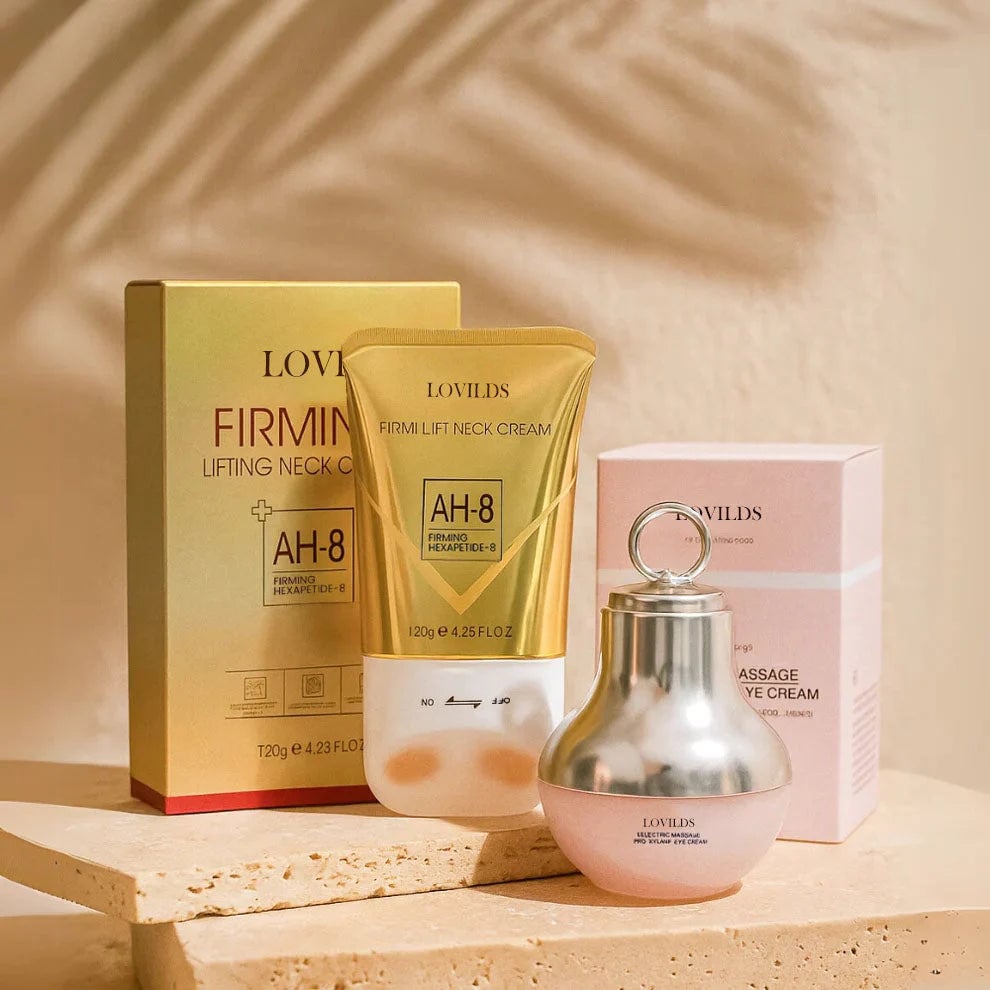 Sale Happening Now:ANTI-WRINKLE SKINCARE SET Eye Cream + Neck Cream-Perfect Duo