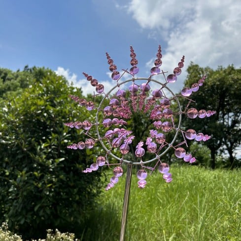 🔥 Celebrate July 4th with 50% OFF! Nordic Metal Wind Spinner Garden Yard Decor – Outdoor Iron Art Windmill Stake for Patio & Lawn Decoration