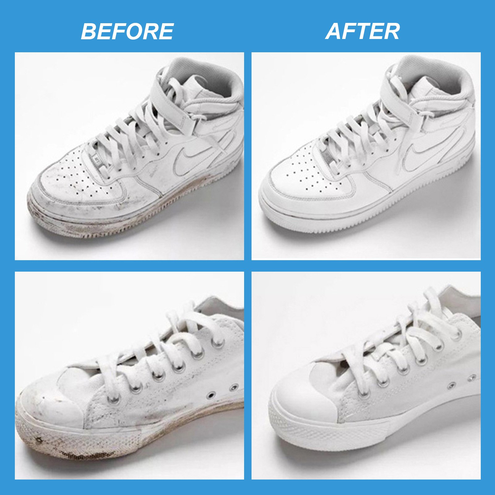 Tiktok Summer Sale🎉Shoe Whitening Cleaning Gel-✨Keep your white sneakers shining