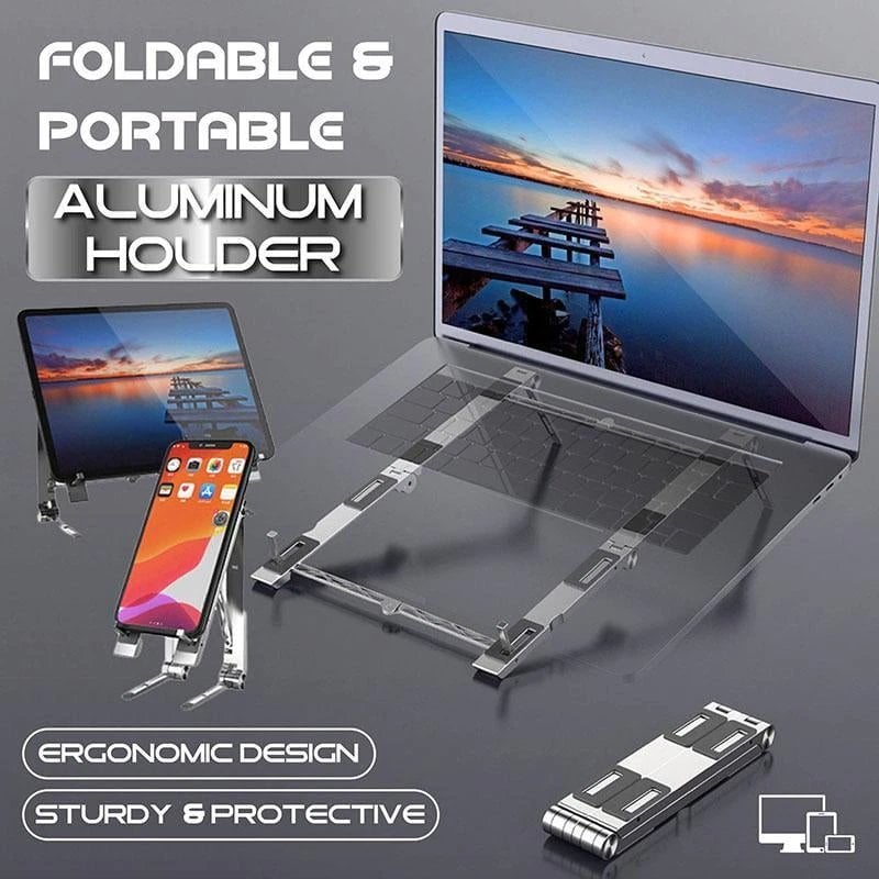 🎅EARLY XMAS SALE 50% OFF❤️Portable Aluminum Foldable Laptop Stand