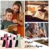 🔥Last Day 50% OFF - 📖12 Pcs Magnetic Cross Bookmarks Gifts for Bible Study, Readers, Teachers, Students🌸✝️