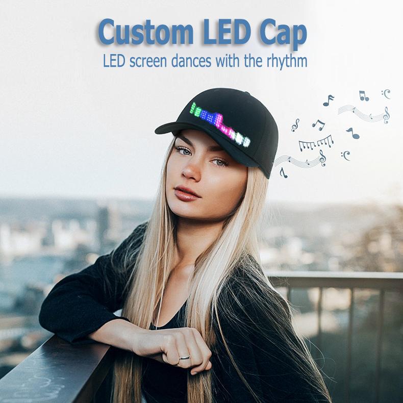 🔥Last Day 49% OFF🎁Personalized LED Display Cap