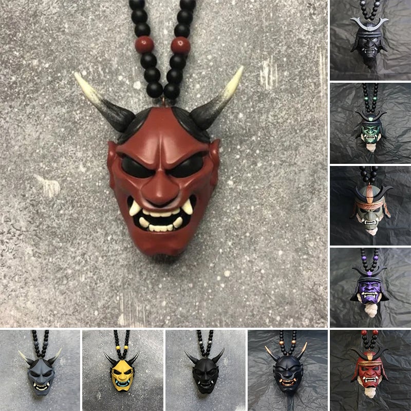 🔥Hot Sale🎉2023 Handcrafted Samurai Helmet Pendant