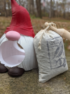 Gnome Bird Feeder -Handcrafted gift for garden & home