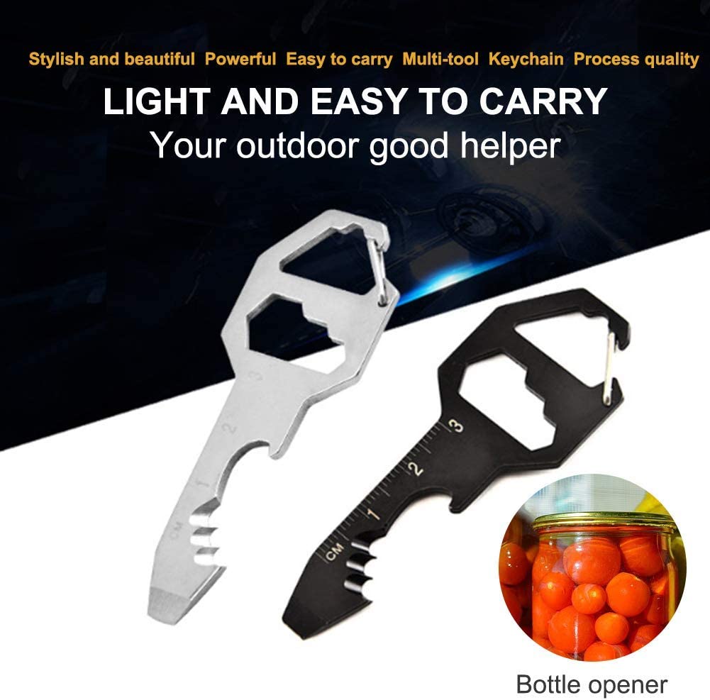 (🔥Last Day Promotion- SAVE 48% OFF)Keychain Bottle Opener Multi Tool--buy 5 get 5 free & free shipping（10pcs）