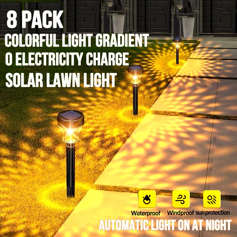 (Last Day Promotion - 50% OFF) LED Lawn Solar Lights, Buy 4 Get Extra 20% OFF NOW!