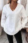 Women's Fashion Casual Solid Color Warm Loose Long Sleeve T-Shirt