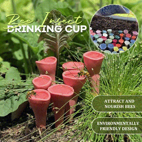 (🔥Last Day Promotion 50% OFF)Bee Insect Drinking Cup 5-pack