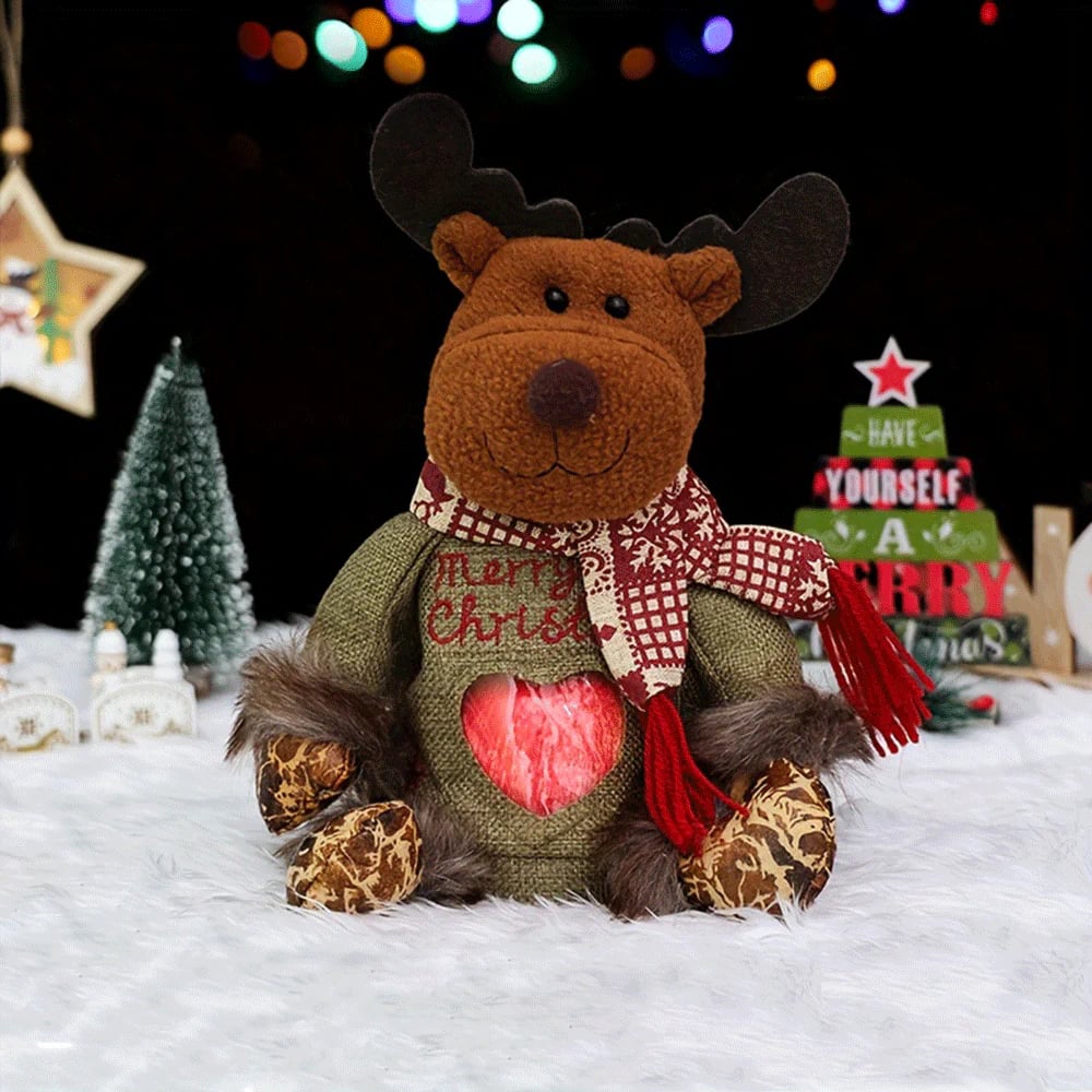 🔥Letzter Tag Verkauf 49% Rabatt🎅Weihnachtsgeschenktüten mit Reißverschluss-Design