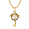 ✝️100% Handmade Crown Of Thorns Cross Necklace