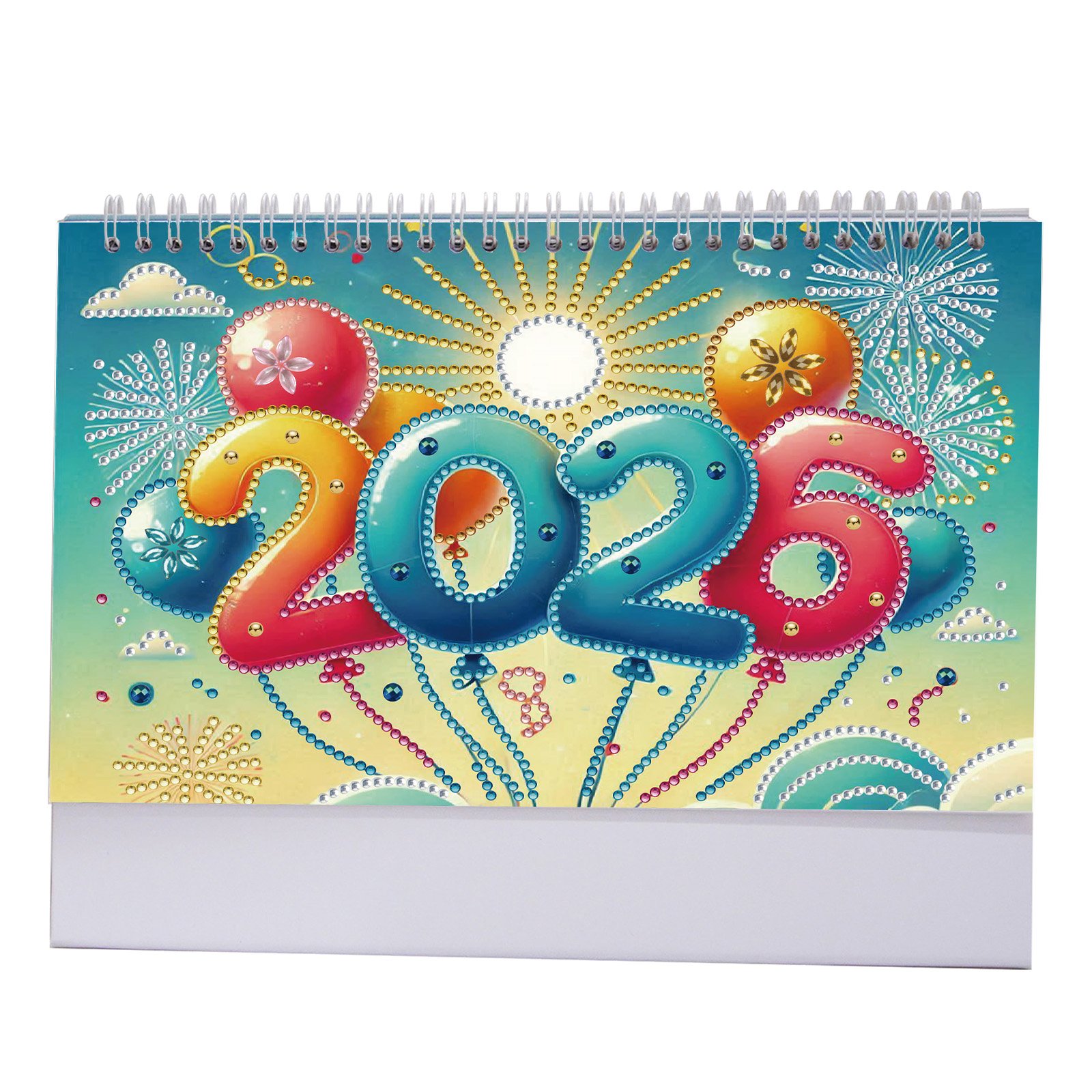 🔥Last Day Promotion 50% OFF🔥2026 DIY Special Shape Desktop Diamond Standing Calendar