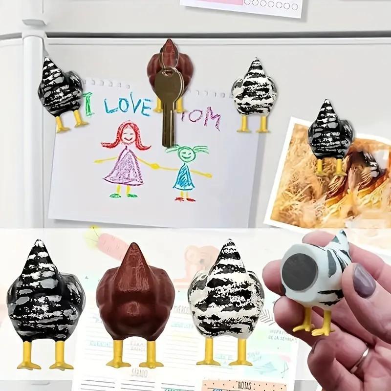 🔥Last Day Promotion 70% OFF🔥Chicken Butt Fridge Magnets 3Pcs⚡BUY 2 GET 1 FREE