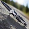 Spring-assisted folding knife. Perfect for hunting, camping.