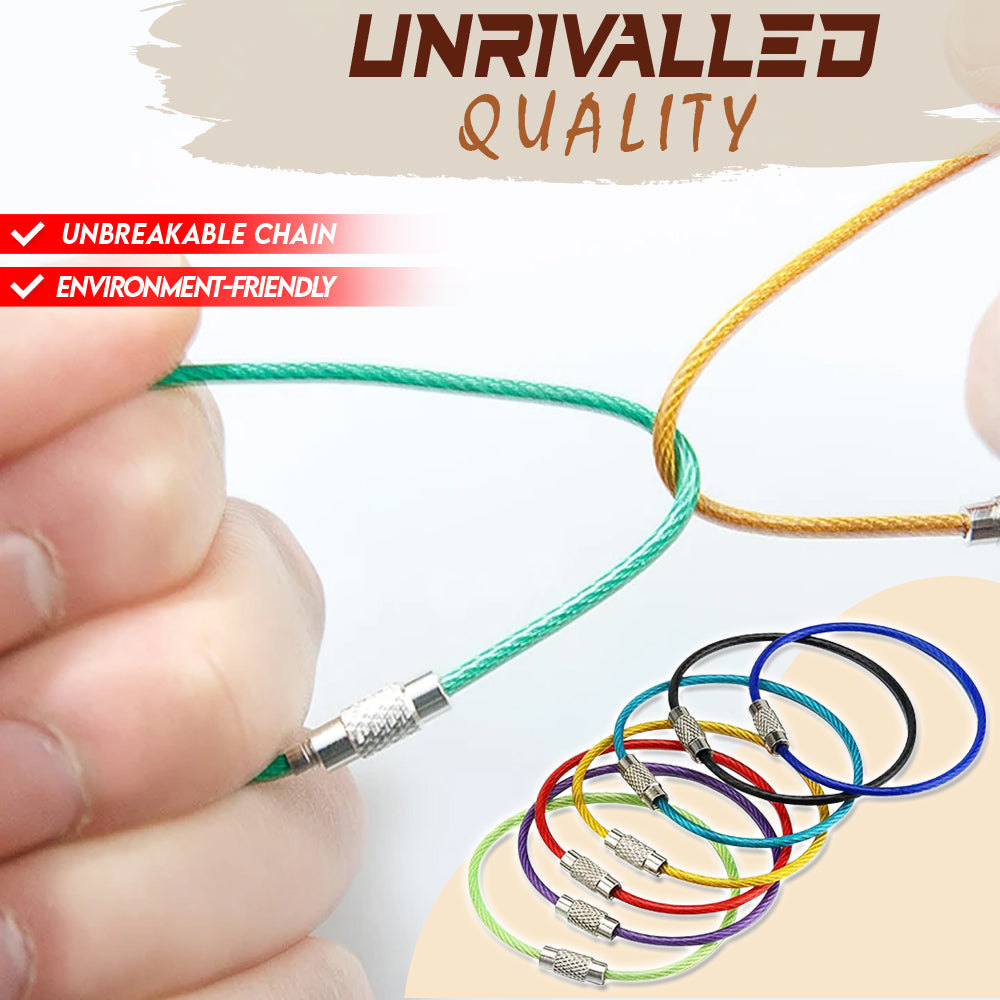 50% OFF NOW- Creative Color Steel Wire Lock