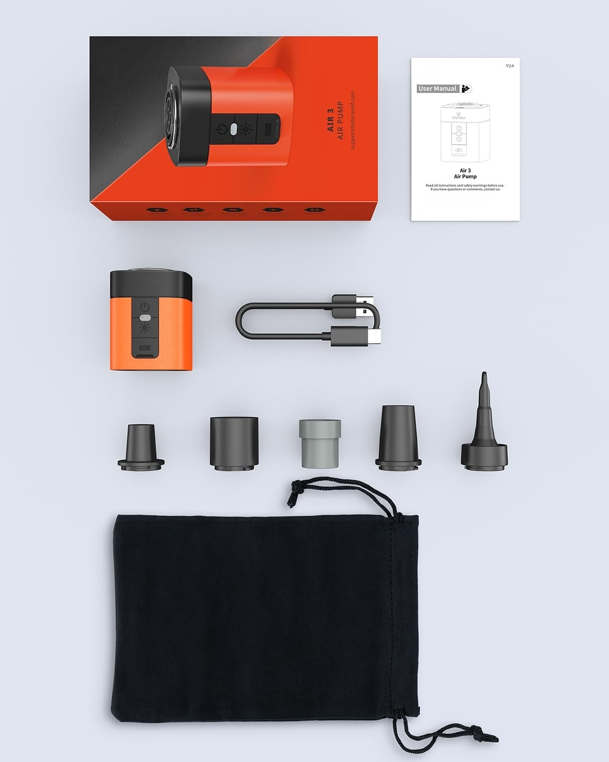 🎁TikTok Last Day Sale - 70% OFF🔥AIR 3 Ultra-Fast and Mini Electric Air Pump