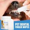 ✨2023 New Sales-50% OFF✨Pet Dental Cleaning finger Wipes