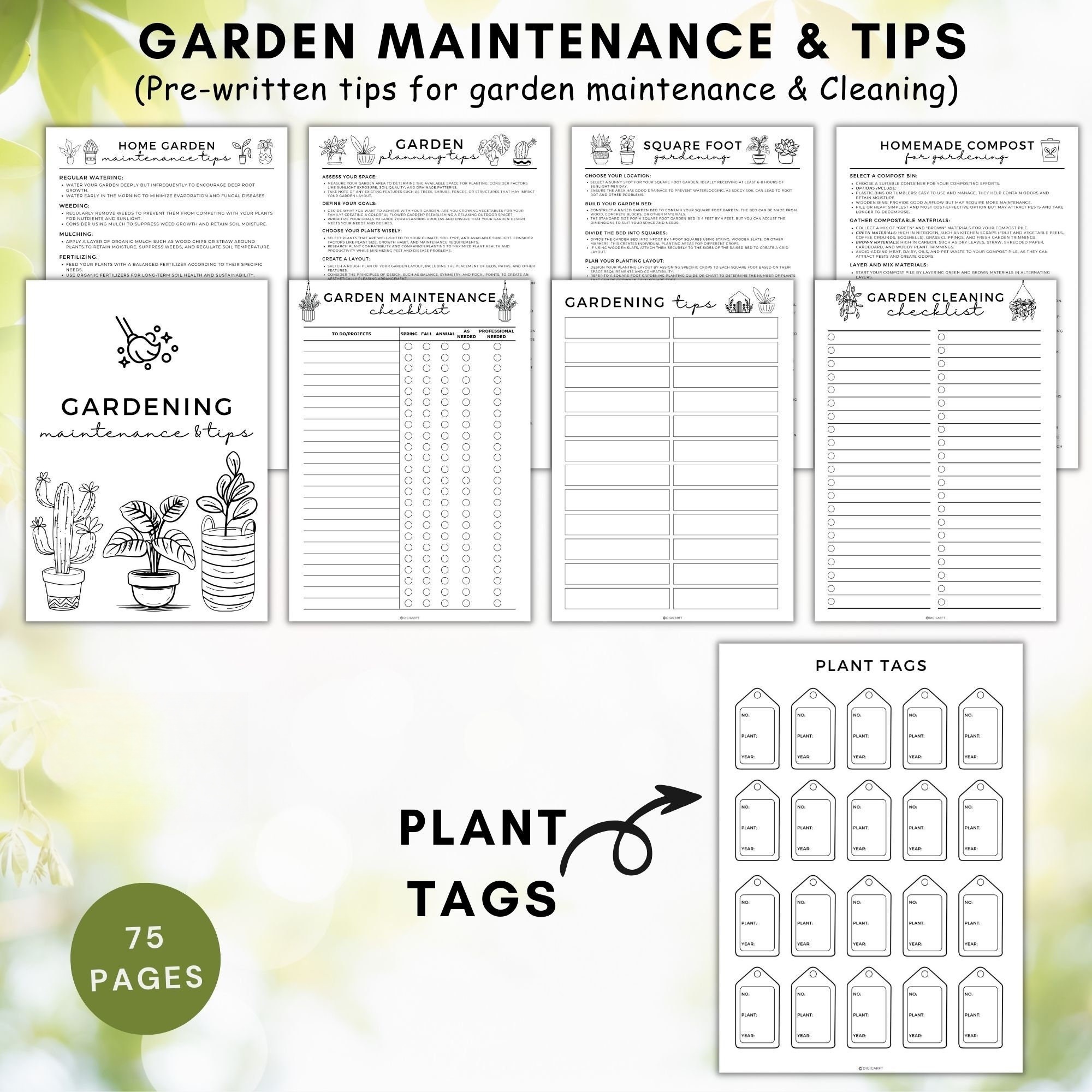 💐Mother's Day Hot Sale 49% OFF🏡Gardening Planner Toolkit