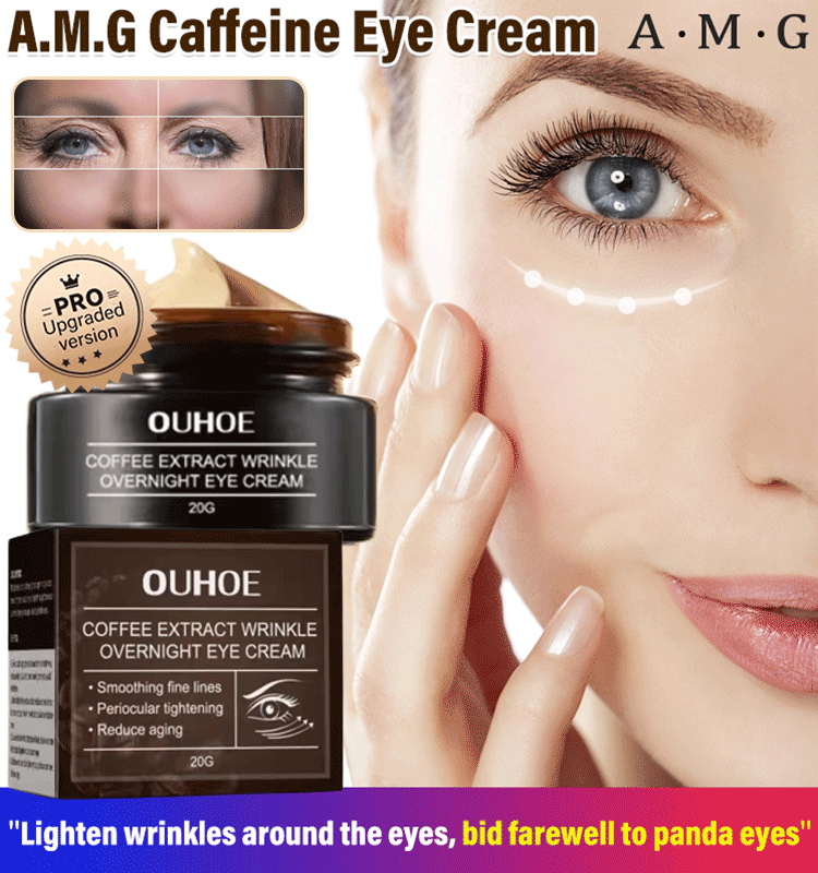 🔥BUY 1 GET 1 FREE🔥A. M. G Caffeine Anti-Wrinkle Stay-Up Late Eye Cream