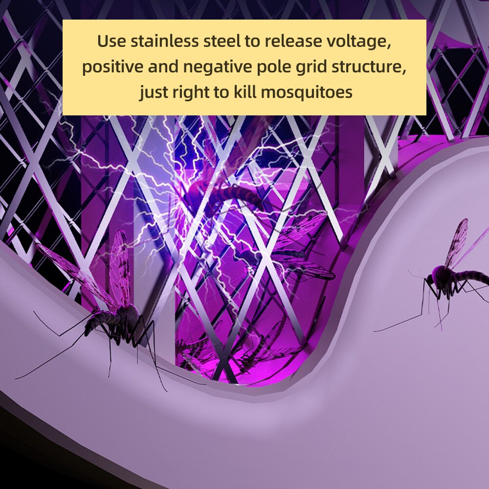 🔥Limited Time Sale 48% OFF🎉2 in 1 Rechargeable Mosquito Killer Racket(Buy 2 free shipping)