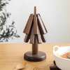 (🎄Early Christmas Sale - 49% OFF) ✨️Walnut Tree  Wooden Magnetic Trivet