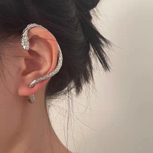 Snake Wrap Earring - Gift For Loved One,S925 Sterling Silver